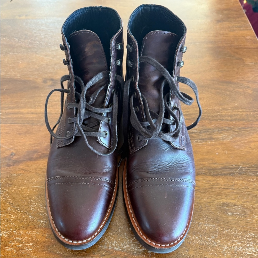 Men's Brown Leather Boots